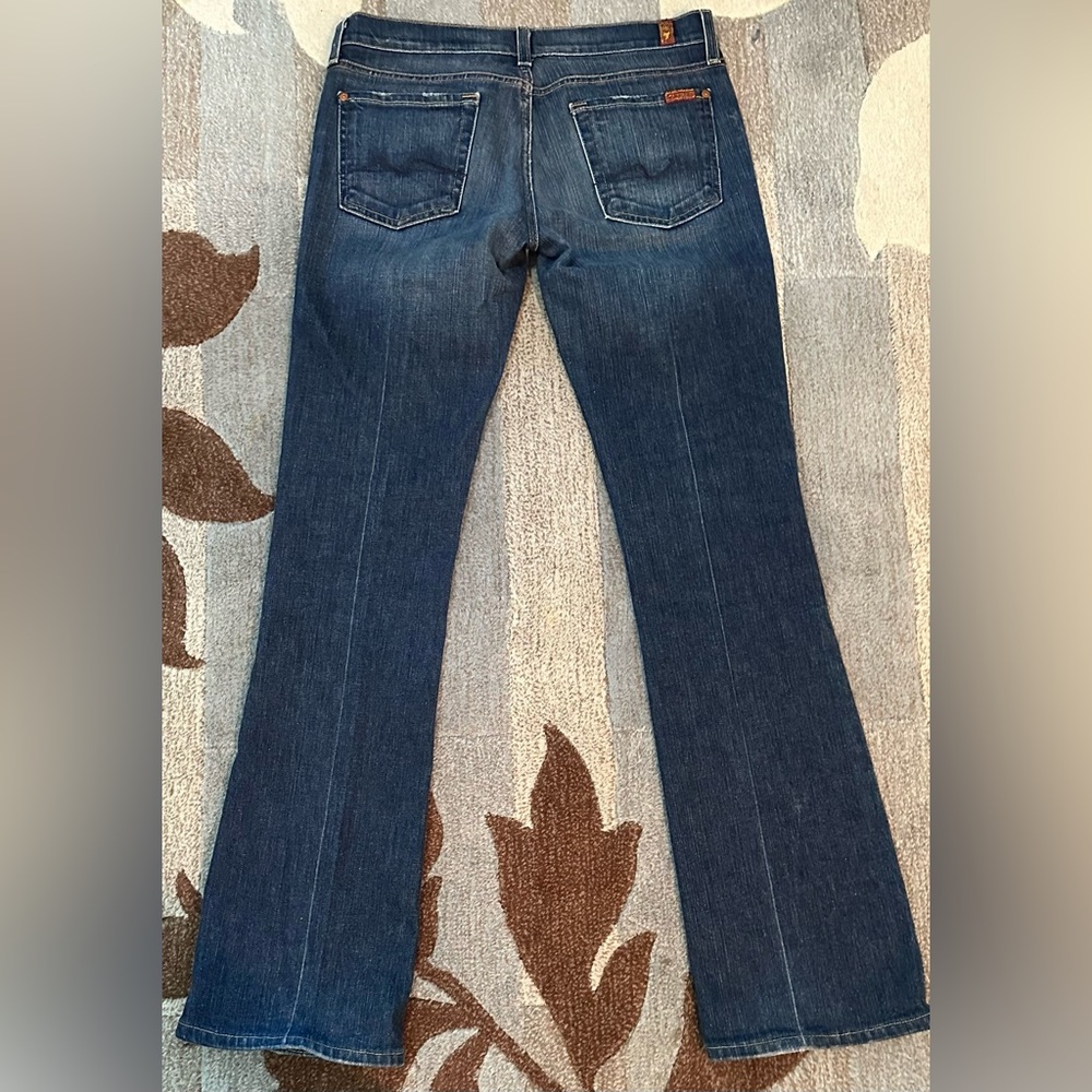 7 For All Mankind Bootcut Jeans in Duchess Wash - Picture 7 of 11